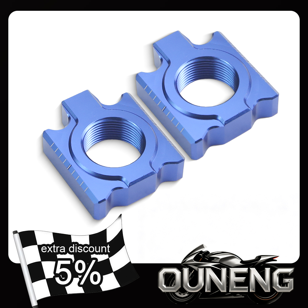 Bike Chain - CNC Aluminium 25mm Hinterachsen-Kettenspanner-Blöcke für KTM