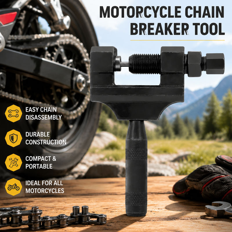 Chain Kit Motorcycle - Industrieller Motorrad-Kettenbrecher Elektrisches Motorrad-Fahrrad-Kettenentfernungswerkzeug Verstärkter Universeller