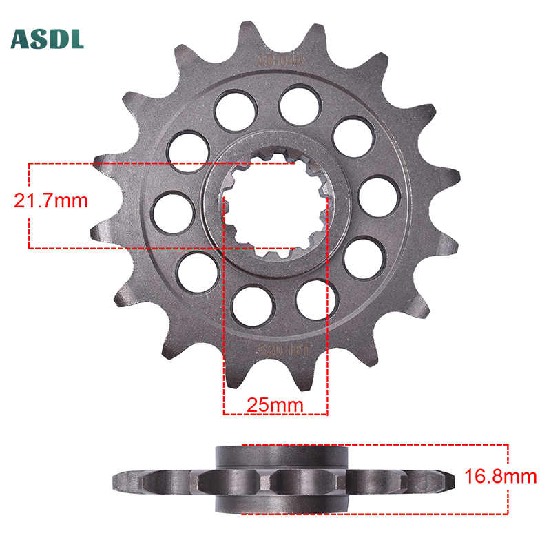 Für Honda CT700 NC700 NC750 52 – 530 Chain Bewertung und Preis