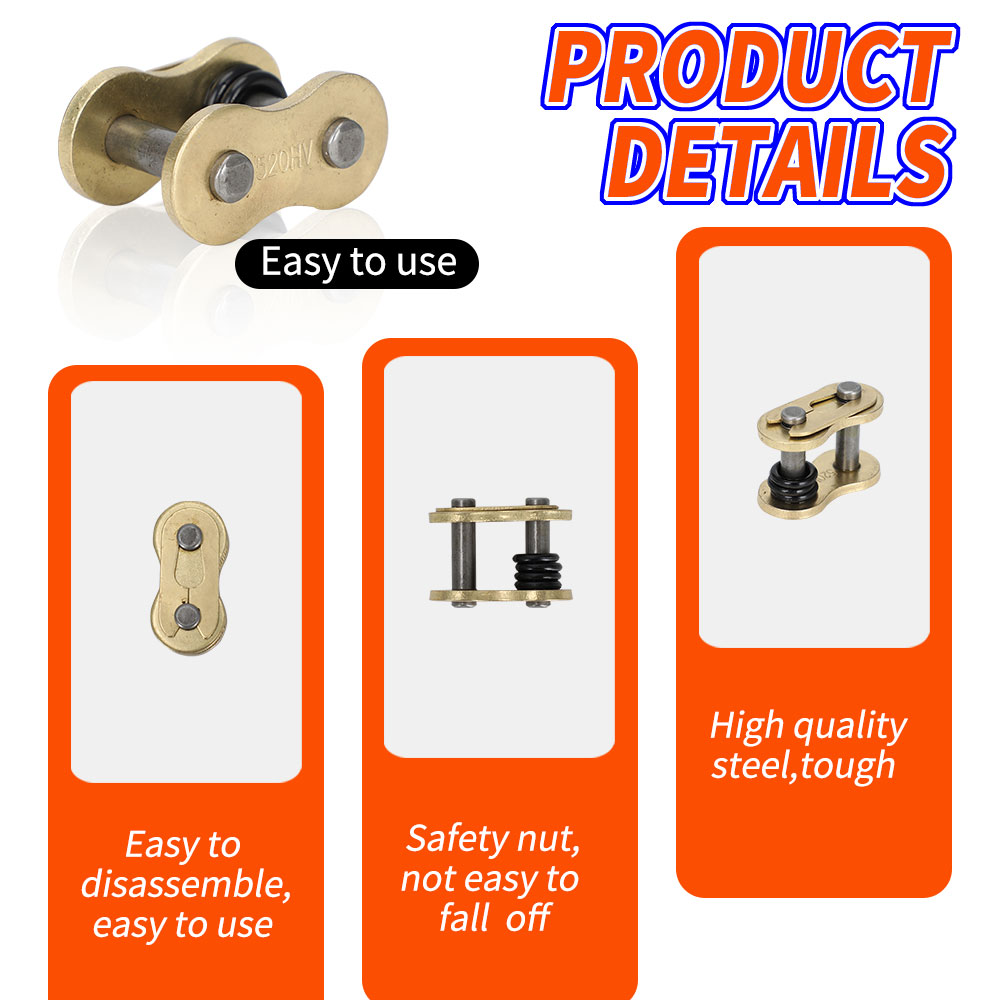 Motorrad-Kettenschnallen-Ringv – Master Link Chain Bewertung und Preis